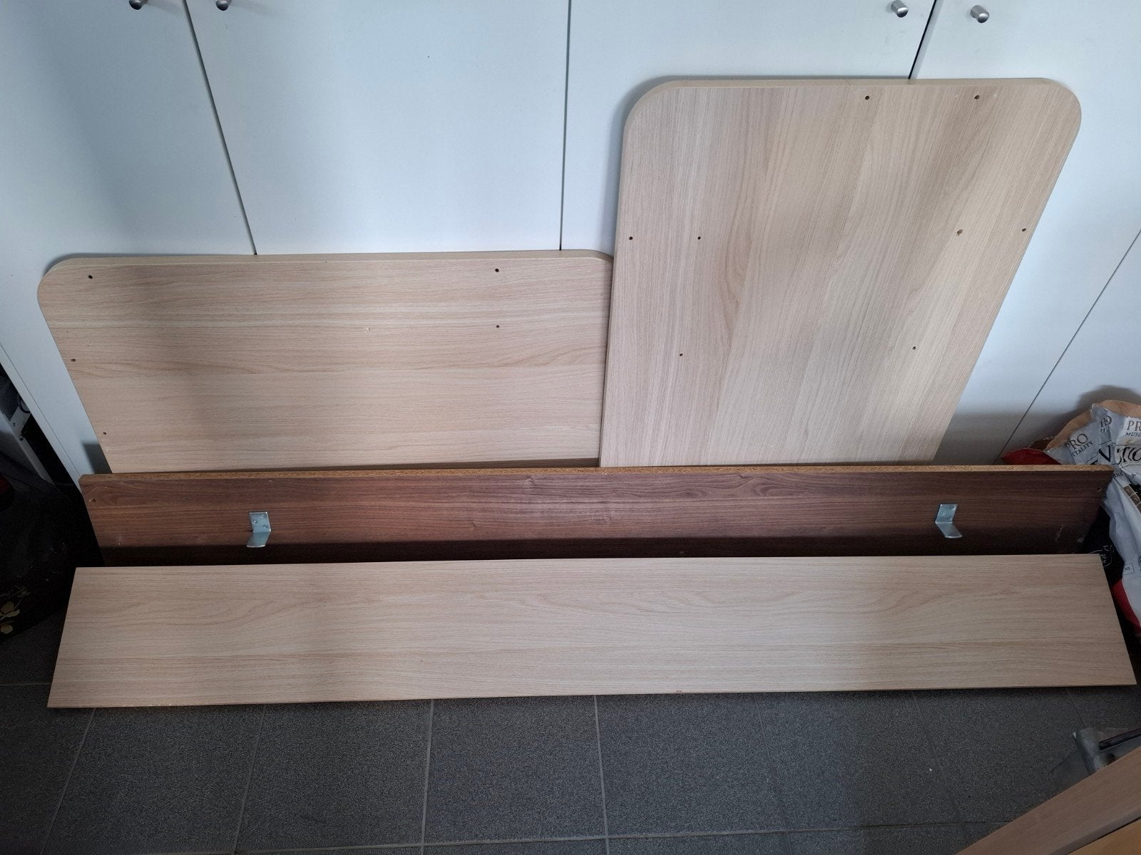 bed gratis af te halen, Ophalen, 90 cm, Eenpersoons, Beige