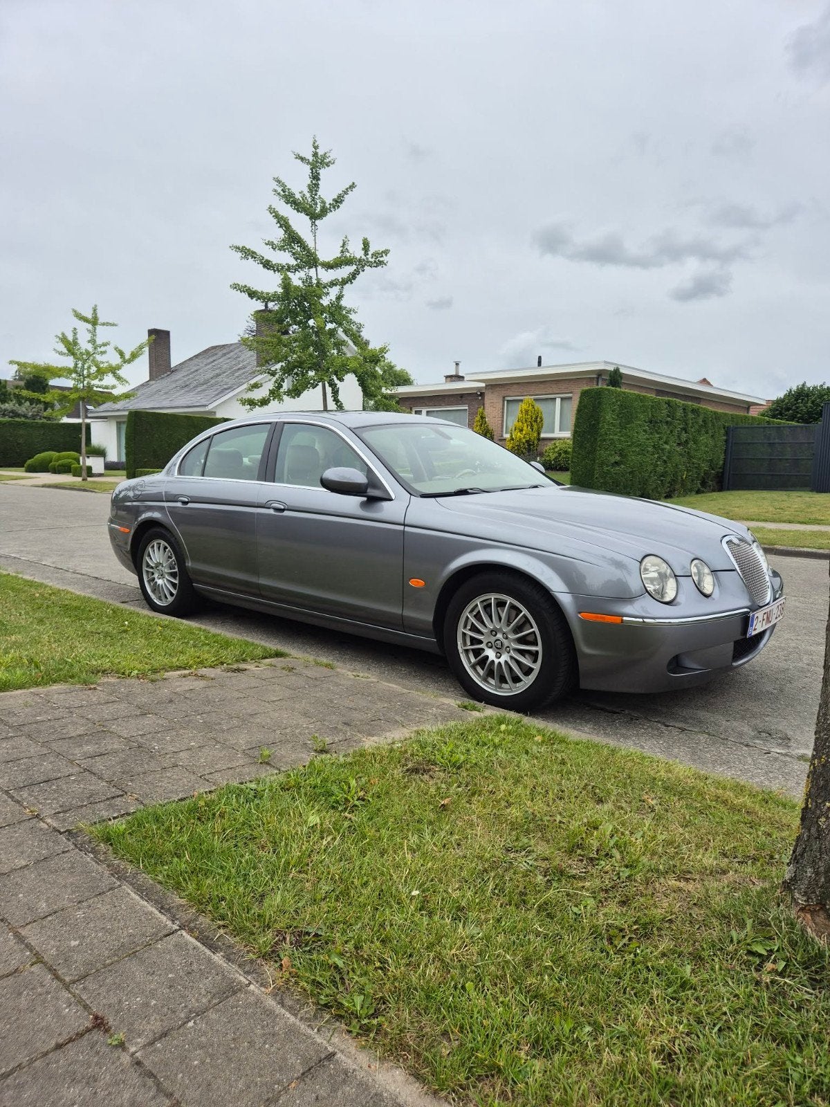 Jaguar S-type 2.7 Turbo V6 24v, Autos, Cuir, 157 kW, 6 cylindres, Automatique