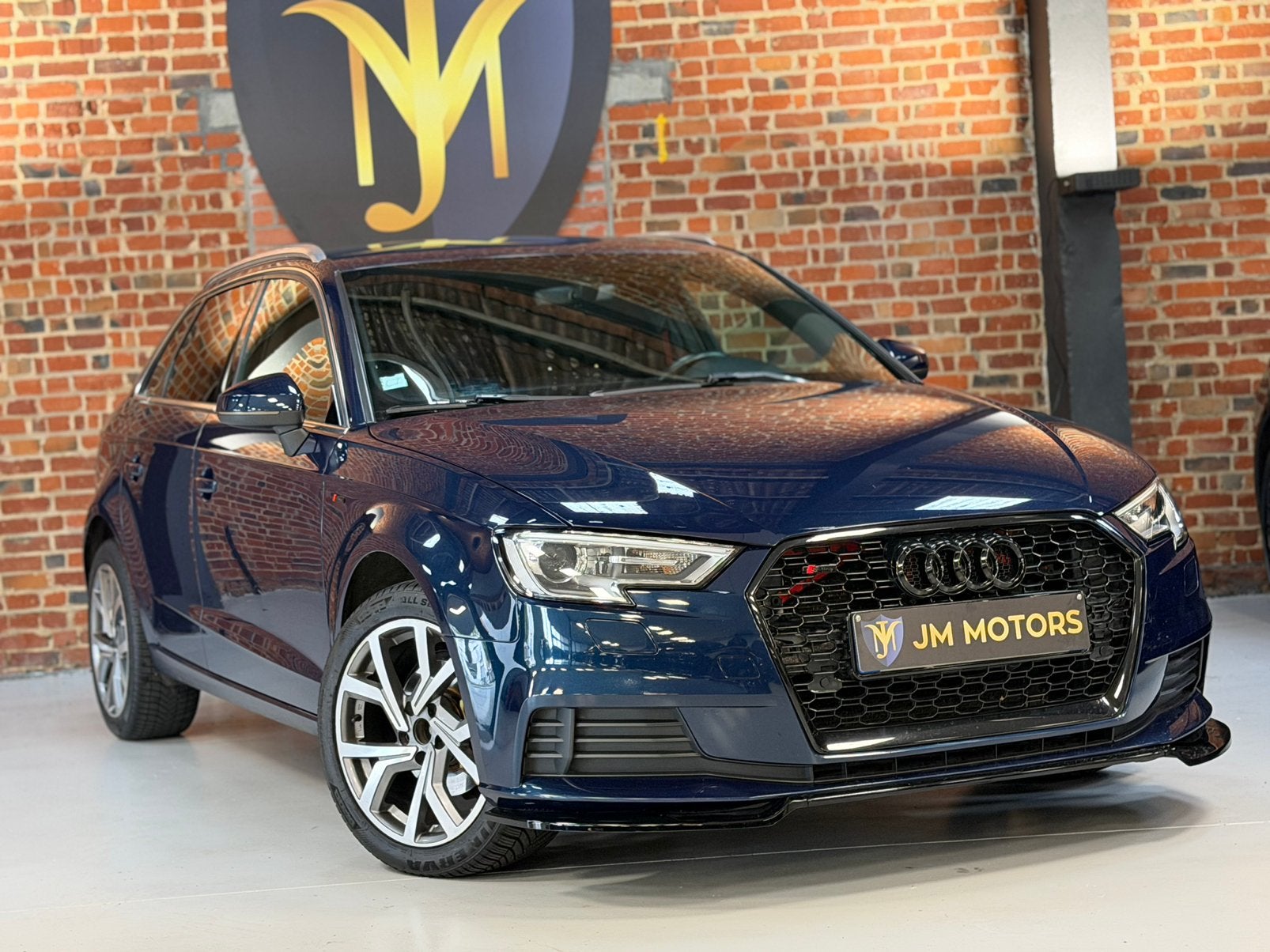 Audi A3 1.6 TDi Sportback 2018 - Euro 6b - CarPass, Auto's, Stof, Euro 6, Blauw, https://public.car-pass.be/vhr/8154b585-13fc-4c62-982a-4d92b50d4667