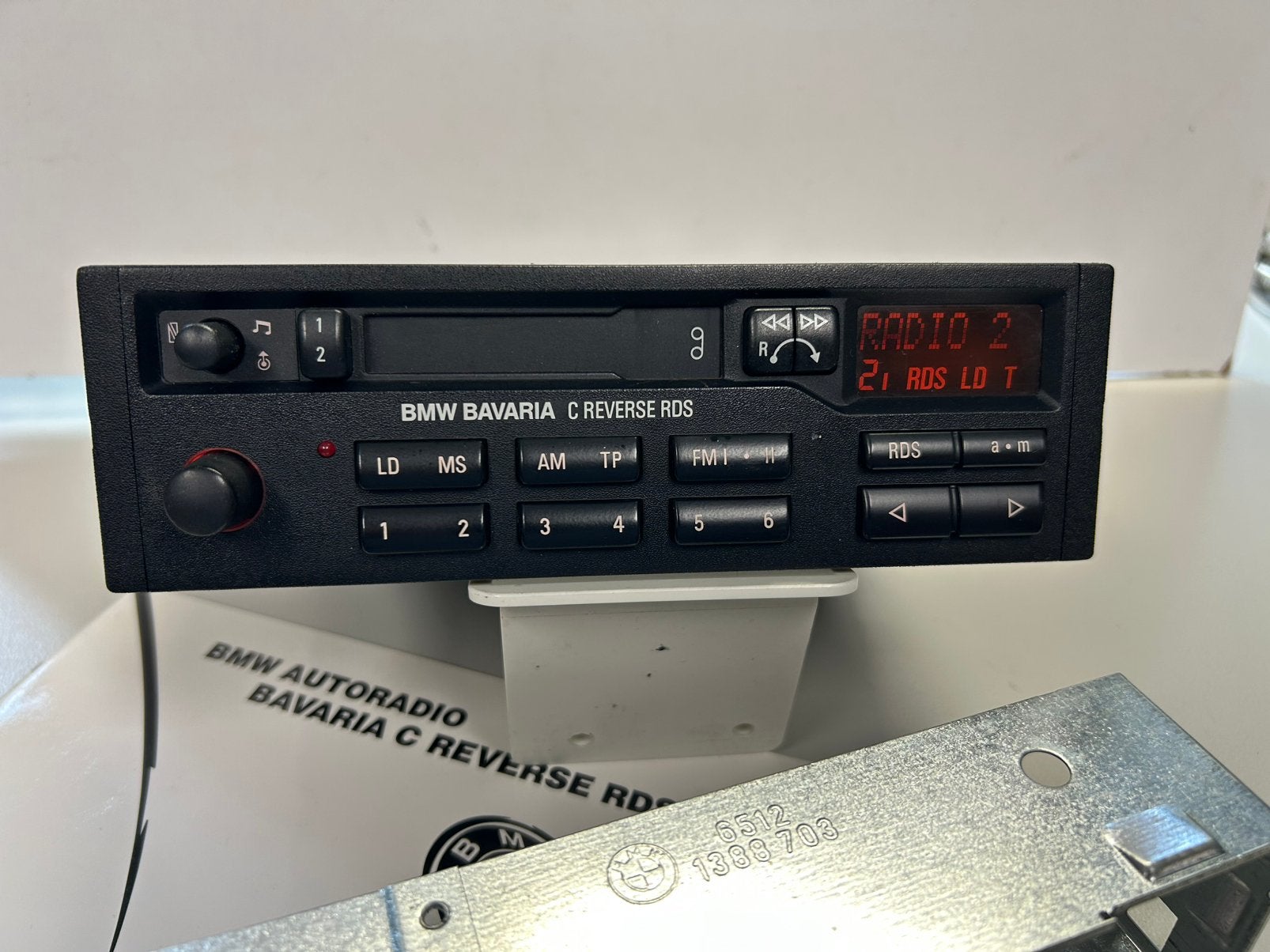 BMW Bavaria C Reverse RDS. E30 E28 E34 E36 E32 Z1 Z3 Z4, Enlèvement ou Envoi, Utilisé