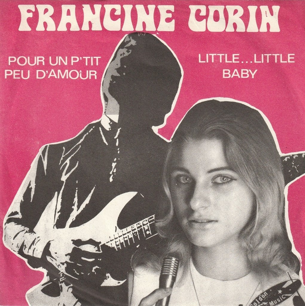 Francine Corin - Pour un p'tit peu d'amour - BELPOP, 7 inch, Single, Pop, Fotohoes