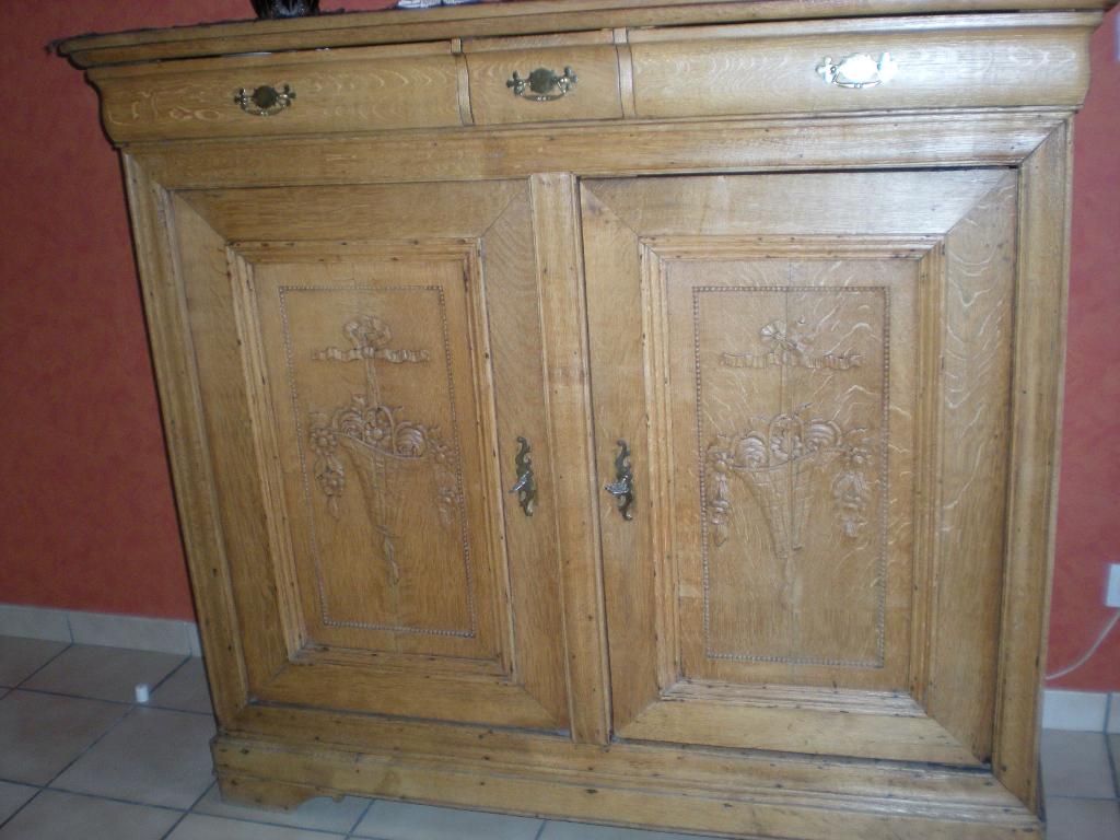 Commode, Enlèvement, Utilisé, Chêne
