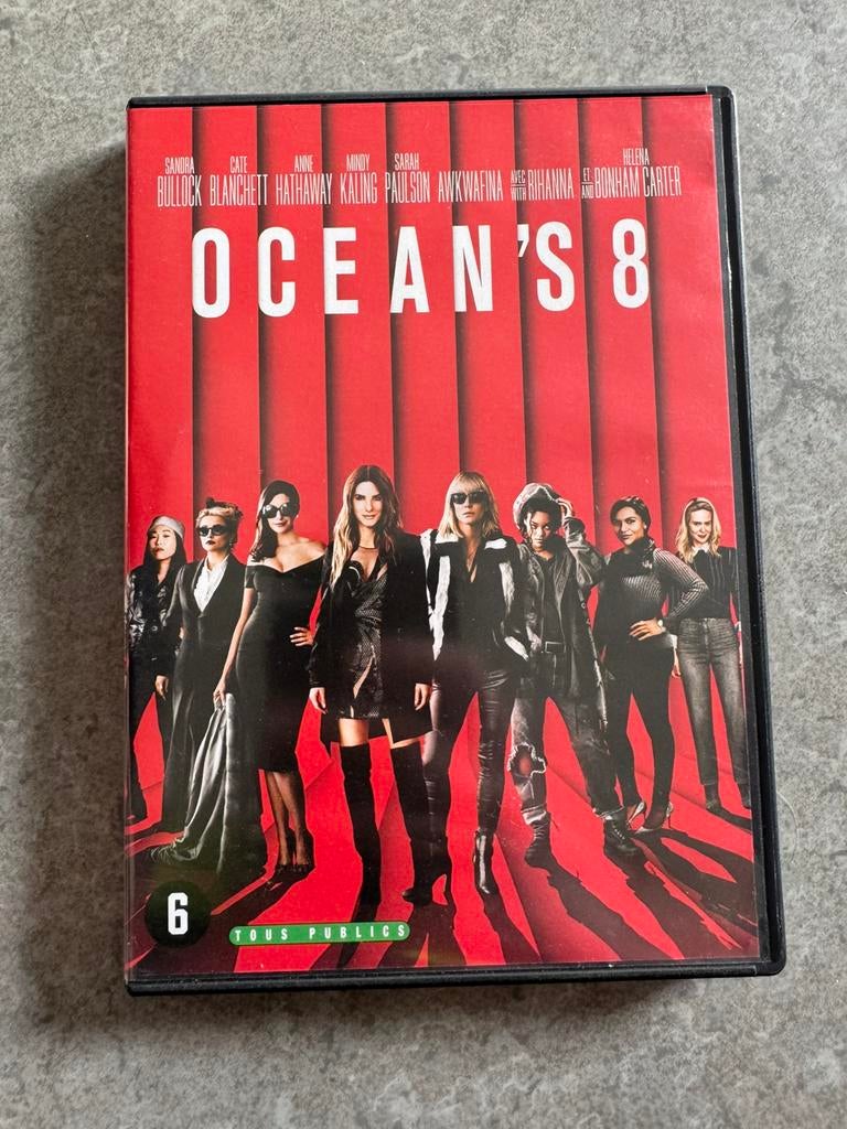 Dvd Ocean’s 8, CD & DVD, DVD | Action, Enlèvement ou Envoi, Comme neuf