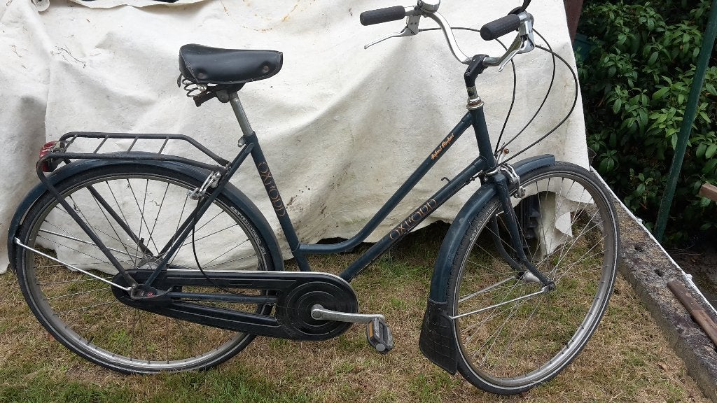 Oxford-fiets, Ophalen, Gebruikt