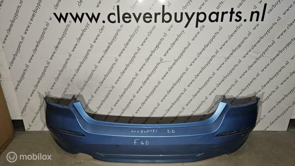 Achterbumper origineel BMW 1-serie F40 ('19-'24) 51127461388, Gebruikt, Ophalen of Verzenden, Achter, Bumper