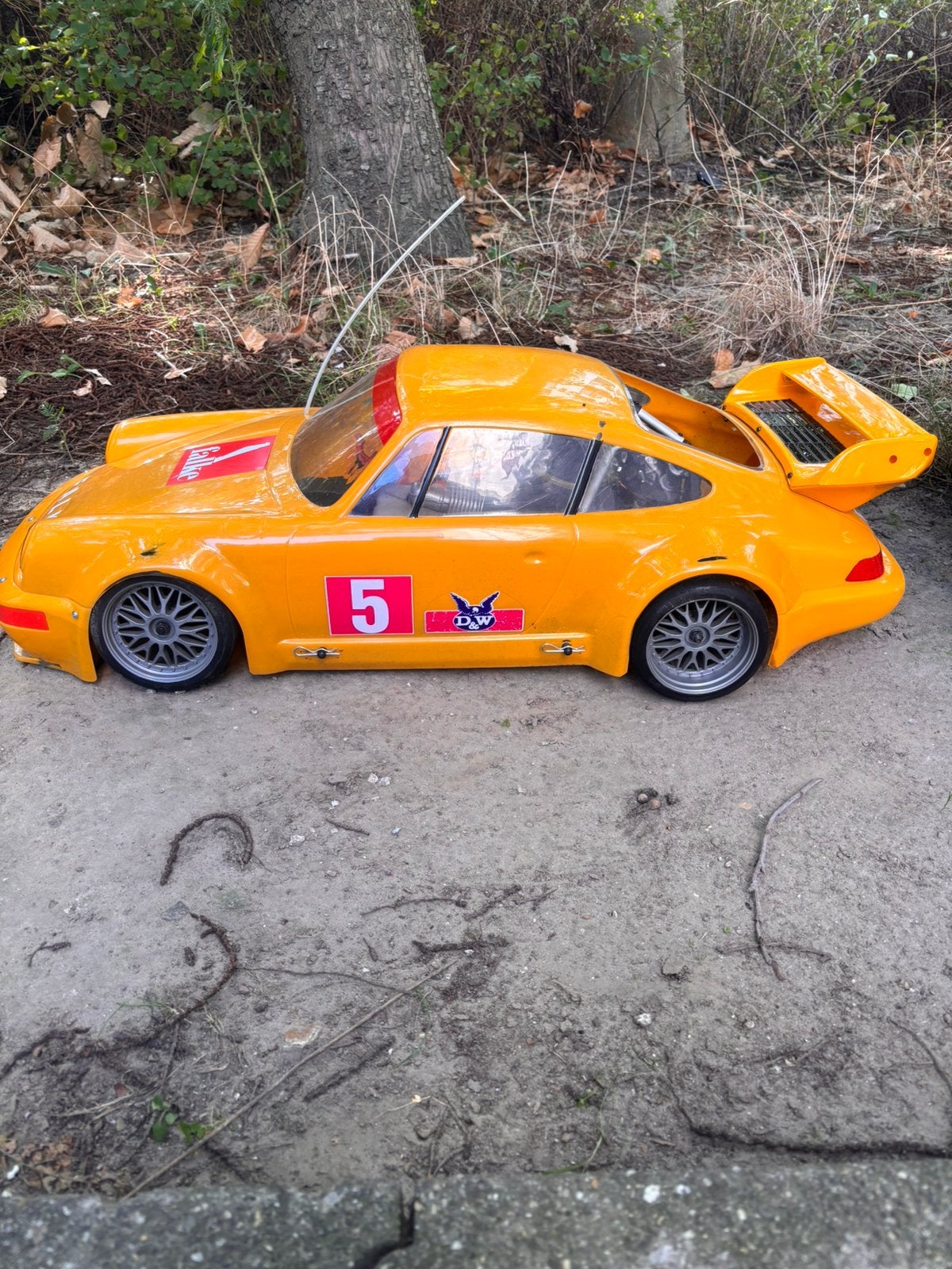 Porsche rc 1/5, Ophalen, Zo goed als nieuw