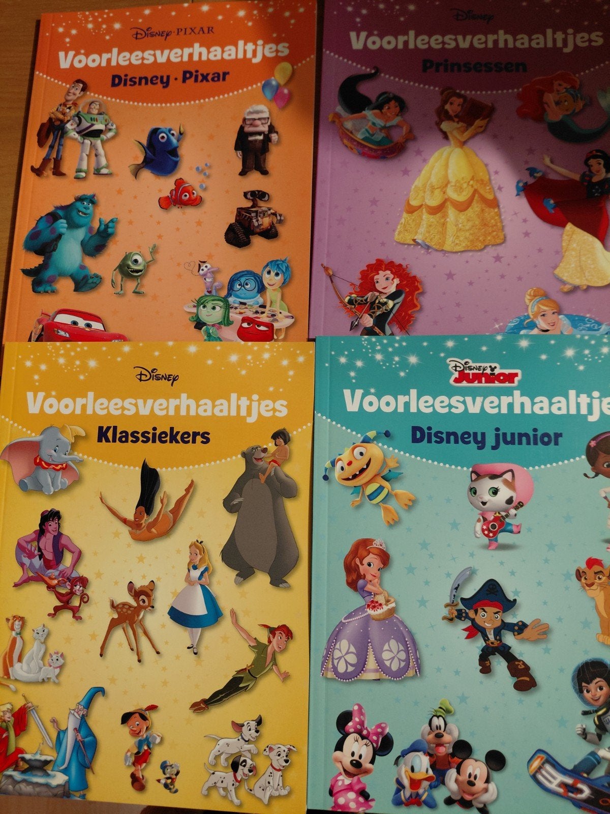lot 8 boeken om te leren lezen, Boeken, Ophalen of Verzenden, Zo goed als nieuw, Disney