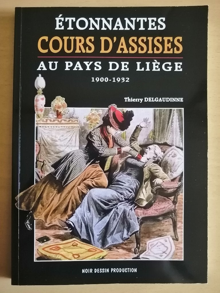 Étonnantes Cours d’assises au pays de Liège (1900-1932), Livres, Enlèvement ou Envoi, 20e siècle ou après, Comme neuf