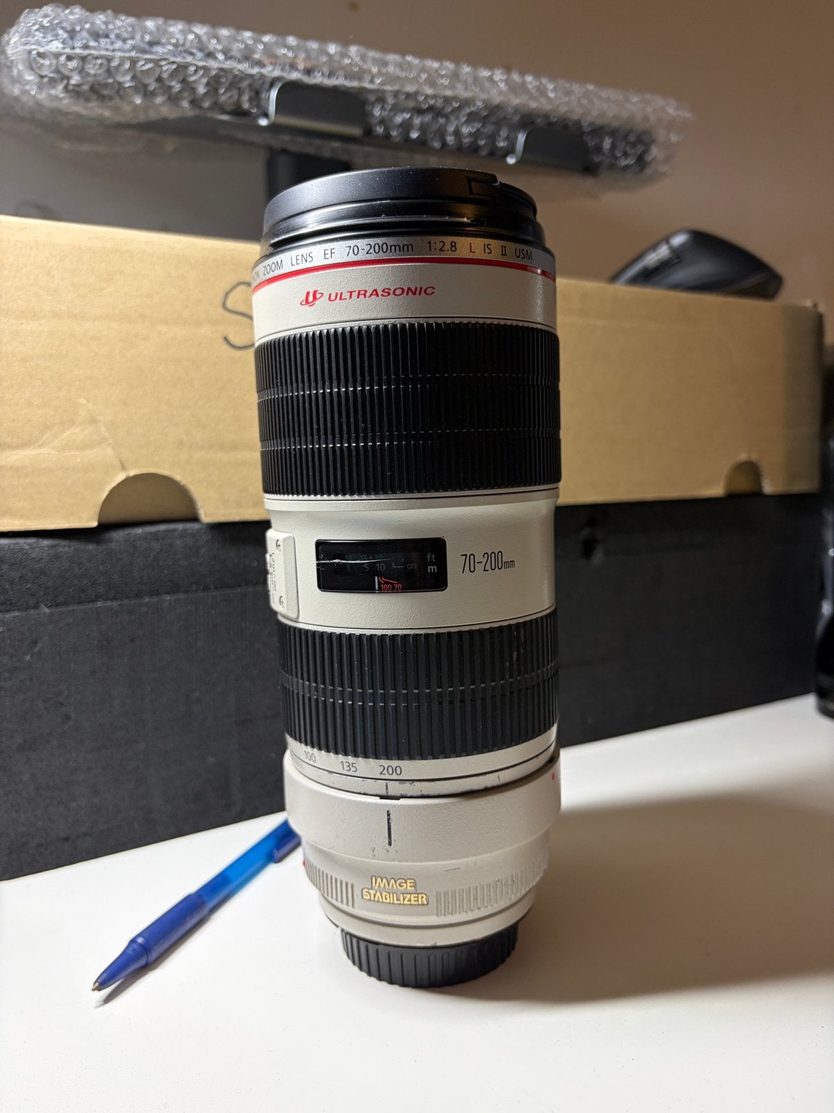 Canon EF 70-200mm f/2.8L IS II USM Telelens, TV, Hi-fi & Vidéo, Autofocus, Téléobjectif, Comme neuf, Canon EF