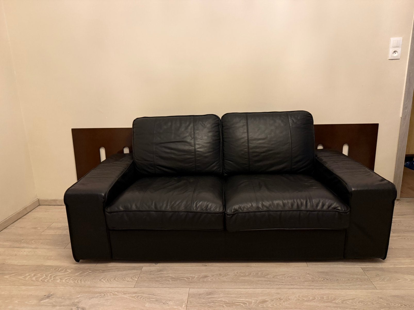 Canapé ikea, Maison & Meubles, Canapés | Salons, 75 à 100 cm, Comme neuf, Enlèvement, Cuir
