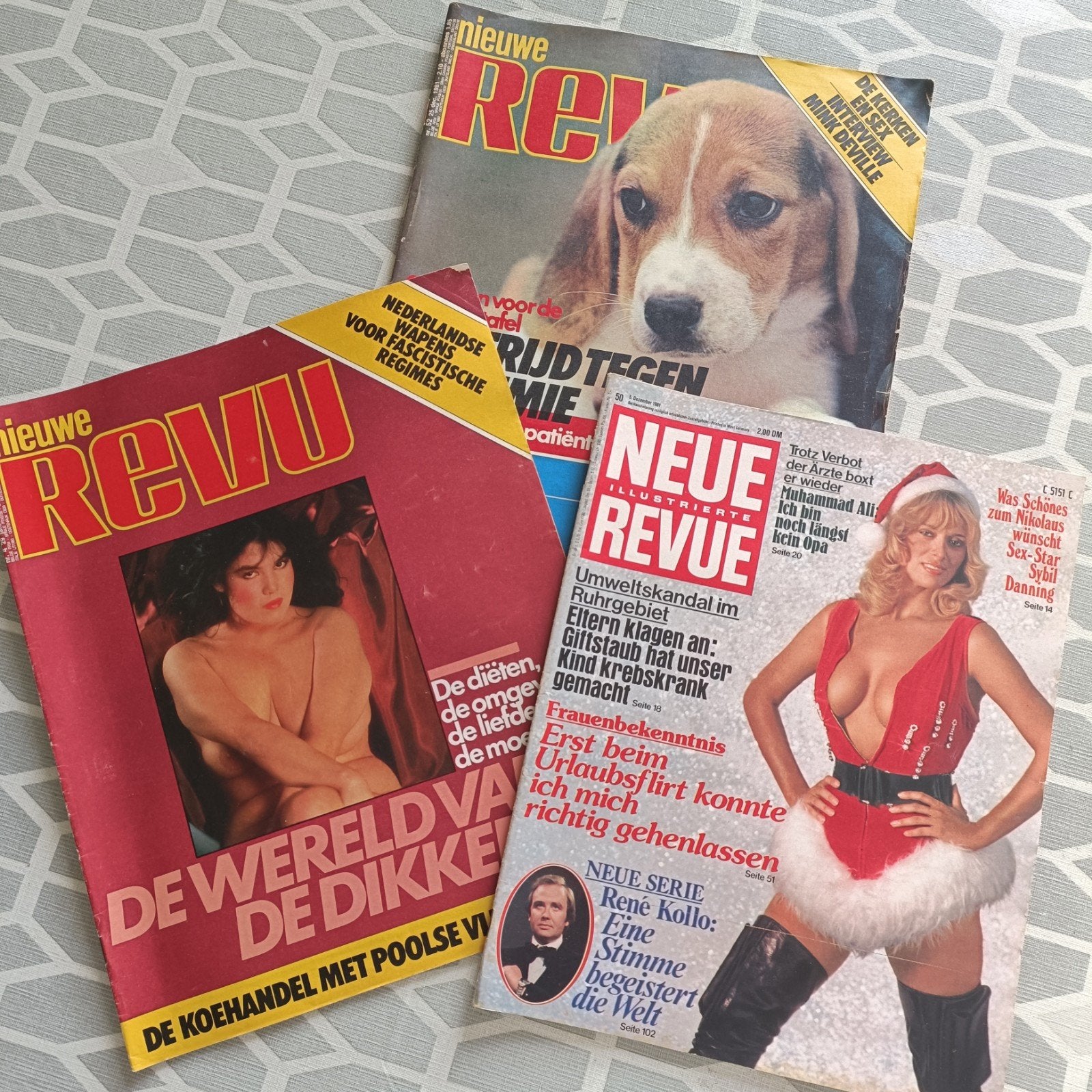 Vintage tijdschriften Nieuwe Revue, Ophalen of Verzenden