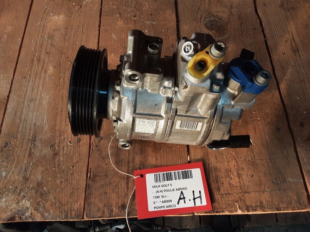COMPRESSEUR CLIMATISATION Golf V (1K1) (1K0820859T), Volkswagen, Mevr. I. Hauben, Utilisé, Rue de l'Espoir 34 34
4030  GRIVEGNÉE, BE