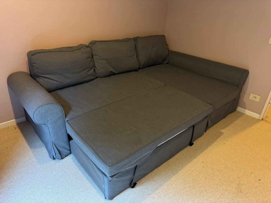 Slaapzetel met lounge, Enlèvement, Autres dimensions, 140 cm, Comme neuf