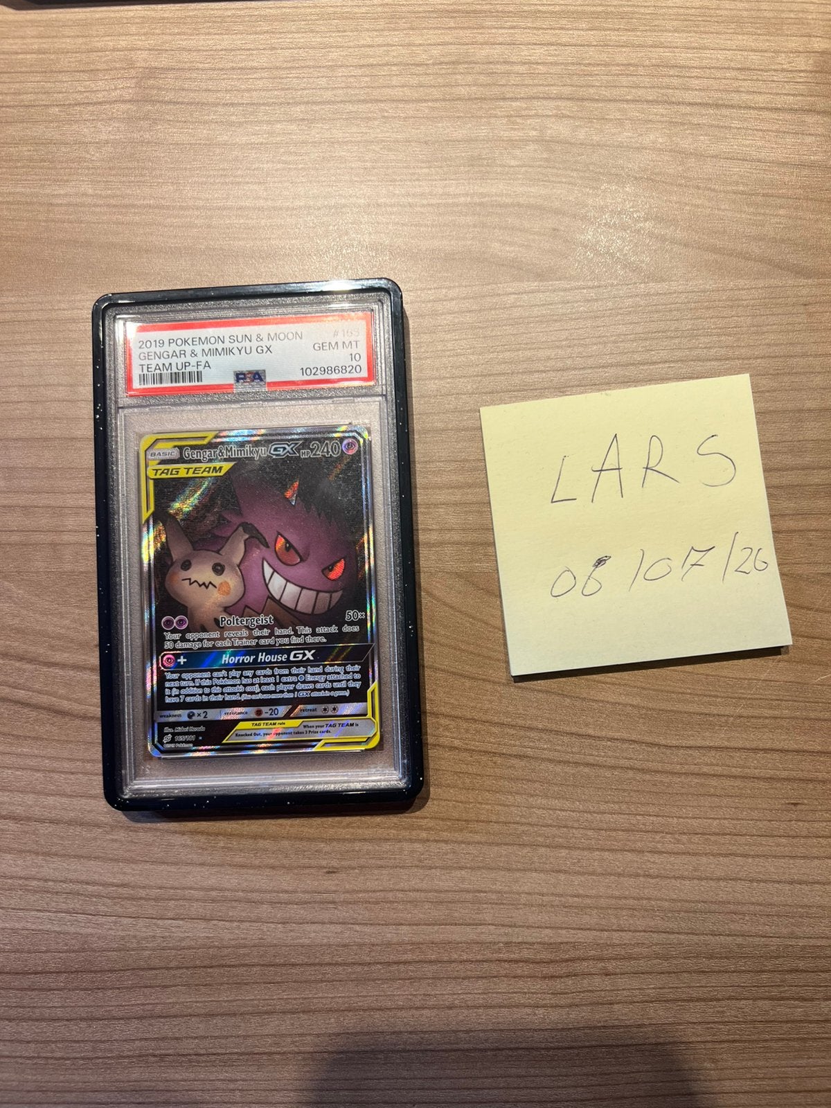 Gengar & mimikyu psa 10 alternate art, Ophalen, Nieuw, Losse kaart, Foil