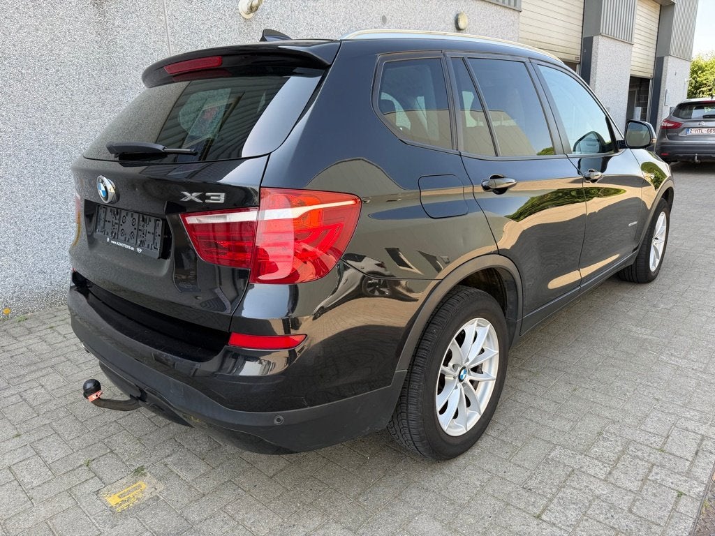 BMW X3 Sdrive 18 da diesel automaat, Auto's, BMW, Automaat, Euro 6, Zwart, Bedrijf