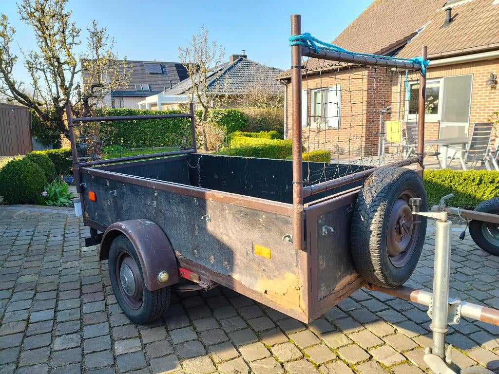 Aanhangwagen remork 102 x 230, Enlèvement, Utilisé