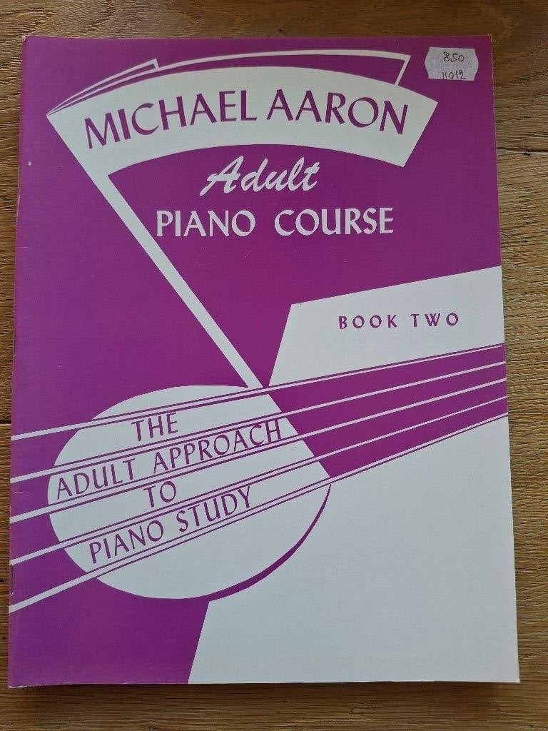 Adult piano course - Michael Aaron. Deel 2, Livres, Musique, Enlèvement, Comme neuf, Instrument, Michael Aaron