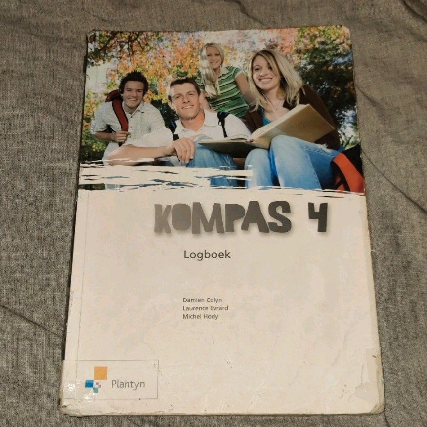 Livre scolaire: néerlandais : Kompass 4, Livres, Enlèvement ou Envoi, Utilisé, Secondaire, Néerlandais