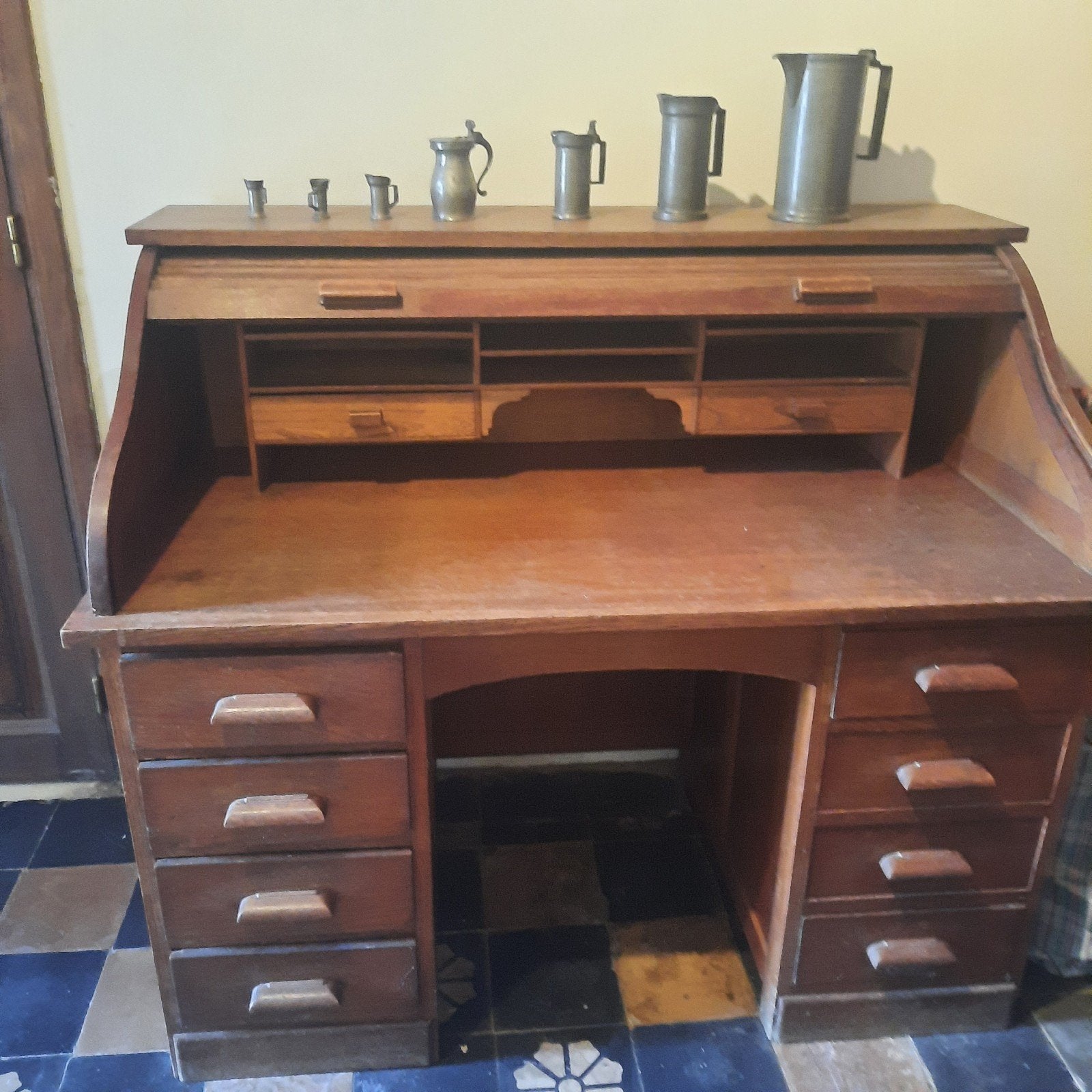 Bureau ancien, Maison & Meubles, Armoires | Secrétaires, Enlèvement
