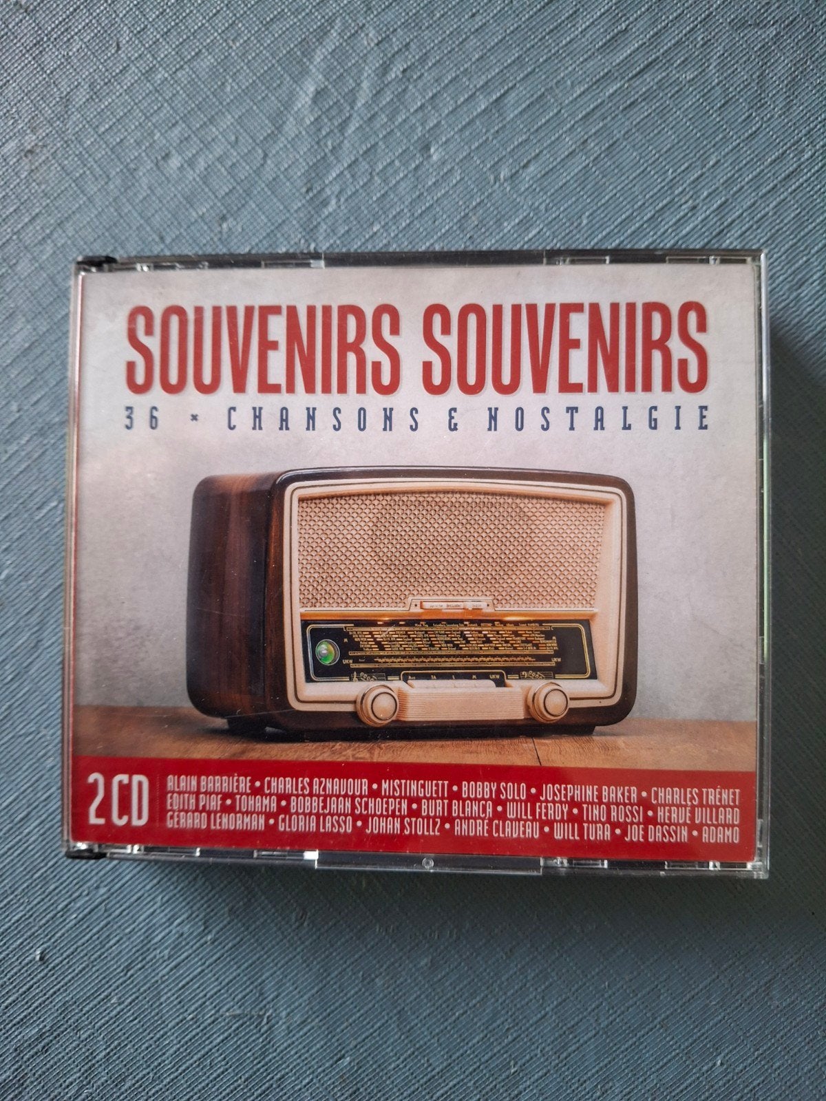 Dubbel cd souvenirs  36 chansons nostalgie, Cd's en Dvd's, Cd's | Franstalig, Ophalen of Verzenden