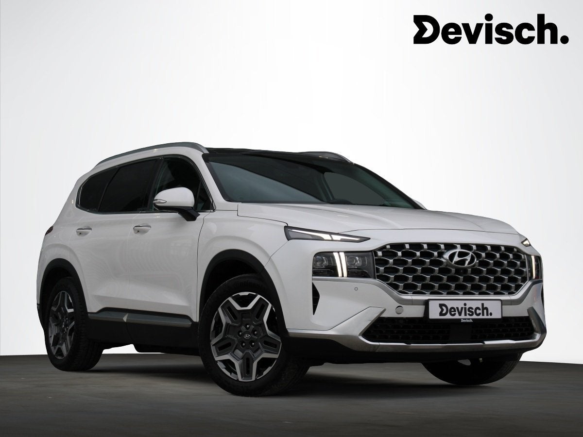 Hyundai Santa Fe Hybrid Shine Sensation 4WD 230PK *FULL OPTI, Autos, Cuir, Euro 6, Entreprise, 169 kW