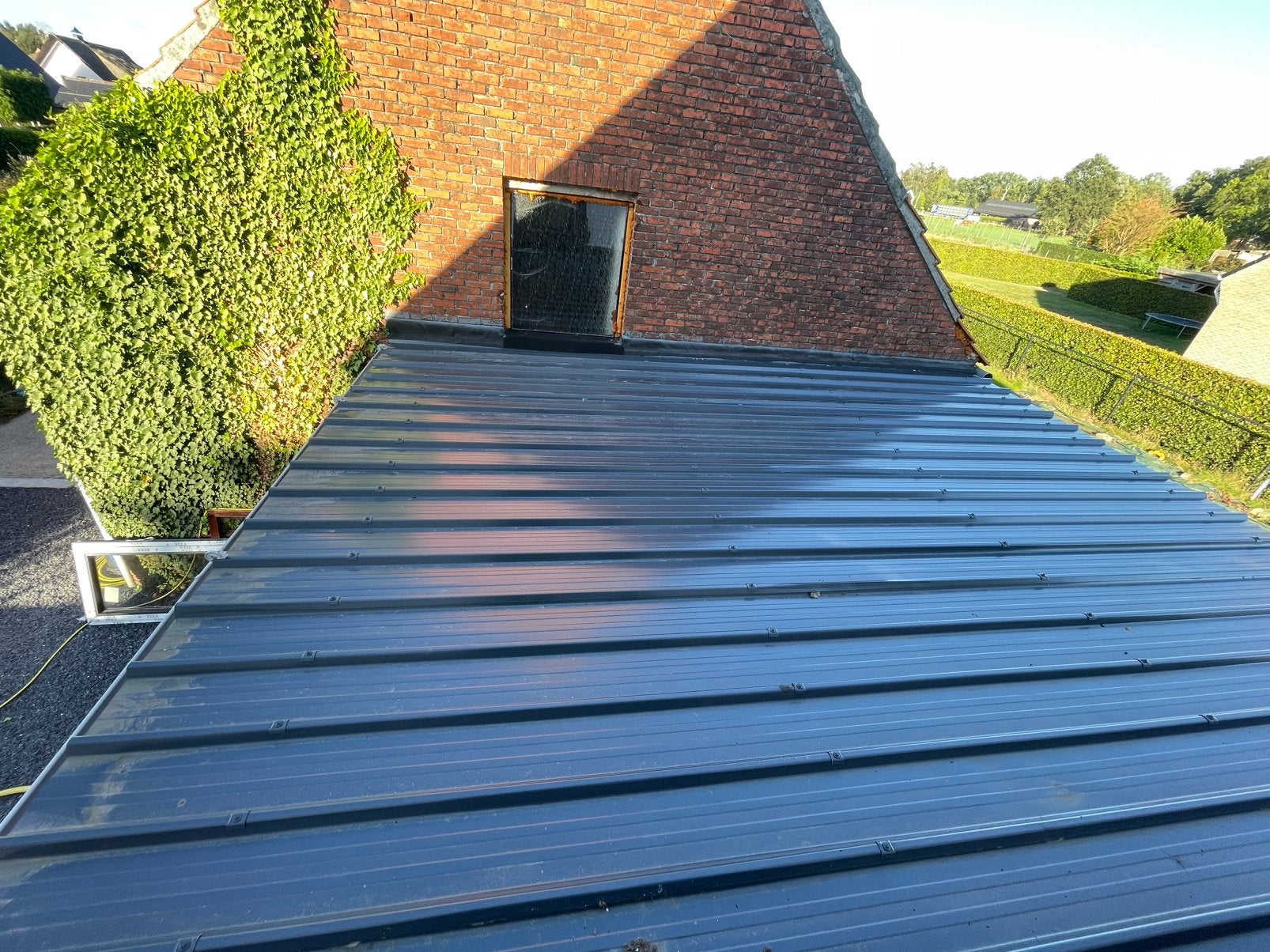 Sandwichpanelen met 10cm isolatie, Doe-het-zelf en Bouw, Ophalen, Zo goed als nieuw