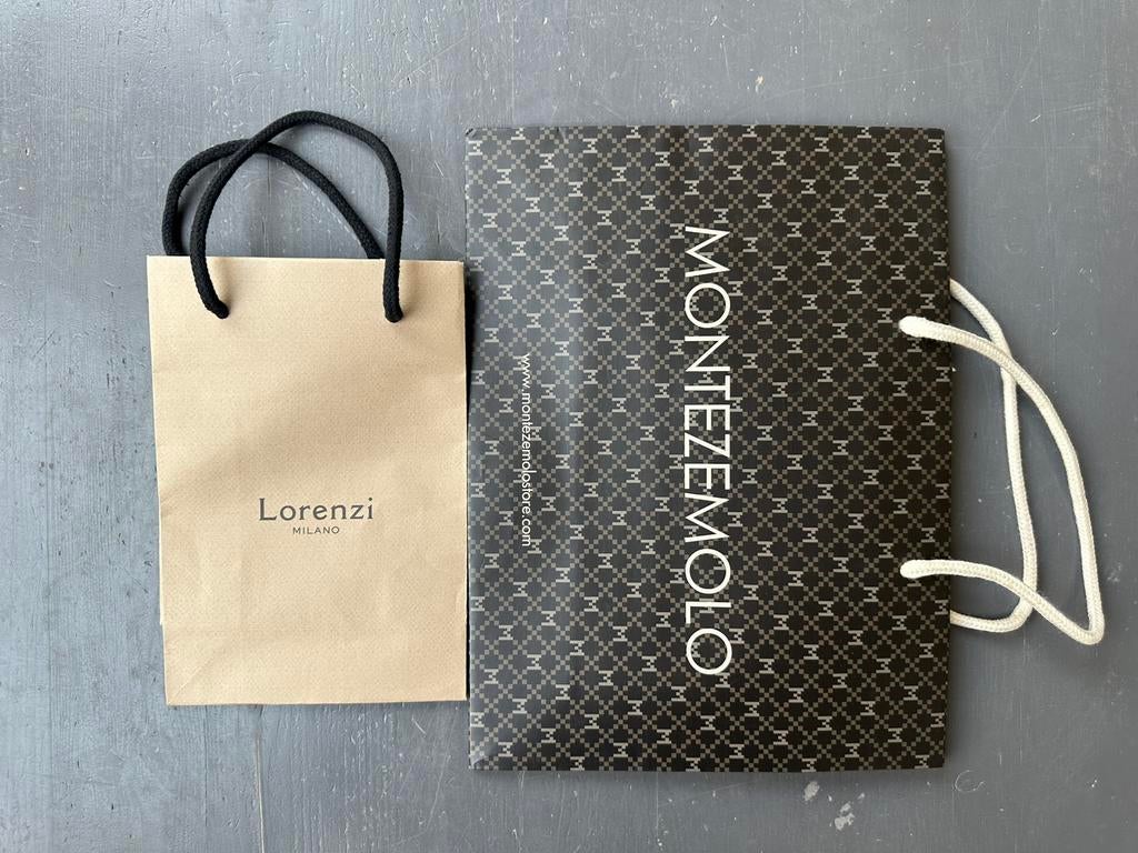 Lorenzo & Montezemolo papieren draagtassen, Ophalen of Verzenden, Zo goed als nieuw