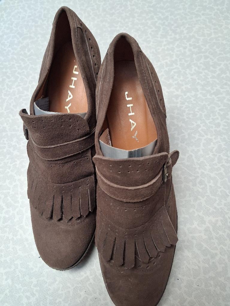 Schoenen, Jhay, Bruin, Ophalen of Verzenden, Schoenen met hoge hakken
