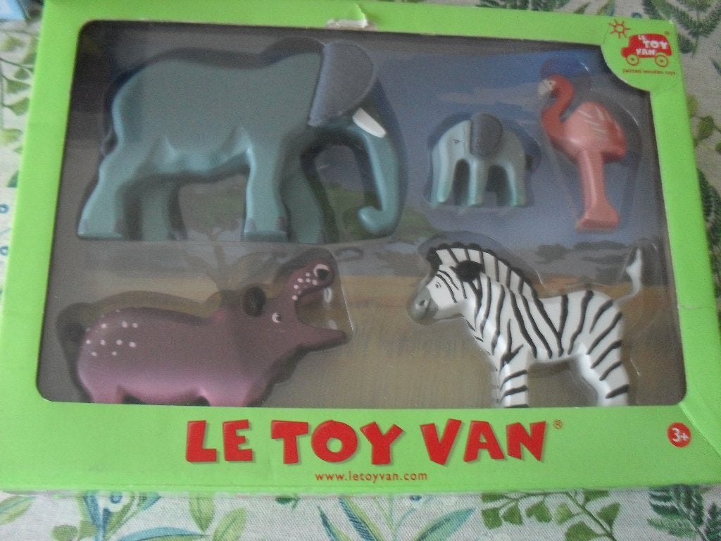 Houten Le toy van, Kinderen en Baby's, Ophalen of Verzenden