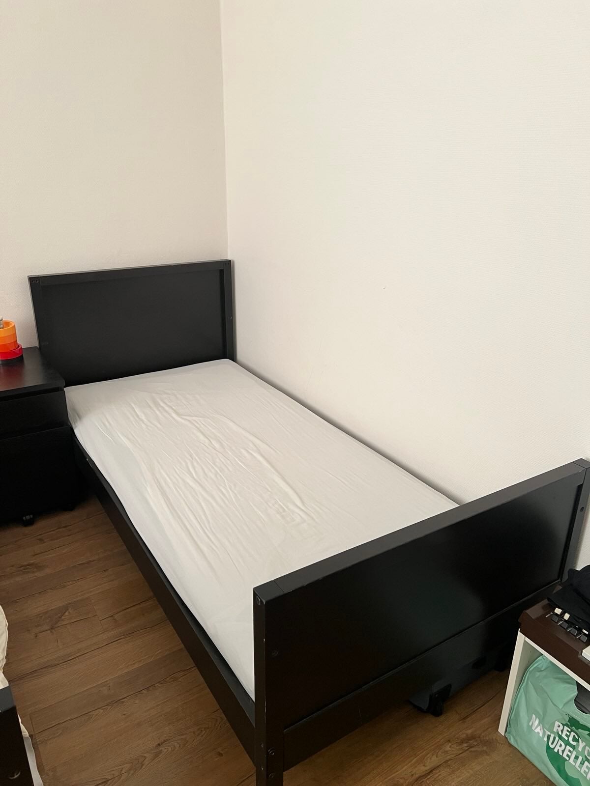 Lit simple Ikea x2 (voir description), Maison & Meubles, 90 cm, Une personne, Enlèvement, Utilisé
