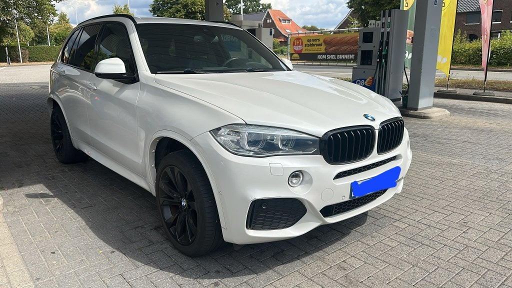 Bmw X5 Xdrive 40e Plugin Hybride M-Pack, Auto's, BMW, Automaat, Wit, Leder, 5 zetels