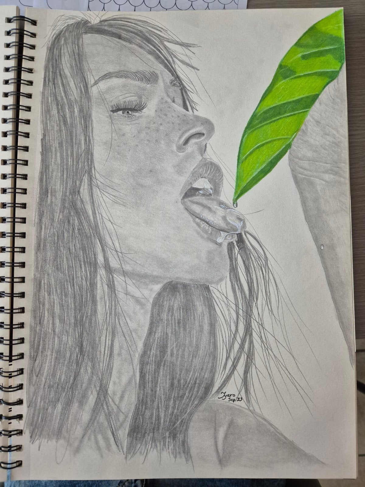 Megan Fox originele tekening, Antiek en Kunst, Kunst | Tekeningen en Fotografie, Ophalen of Verzenden, Tekening