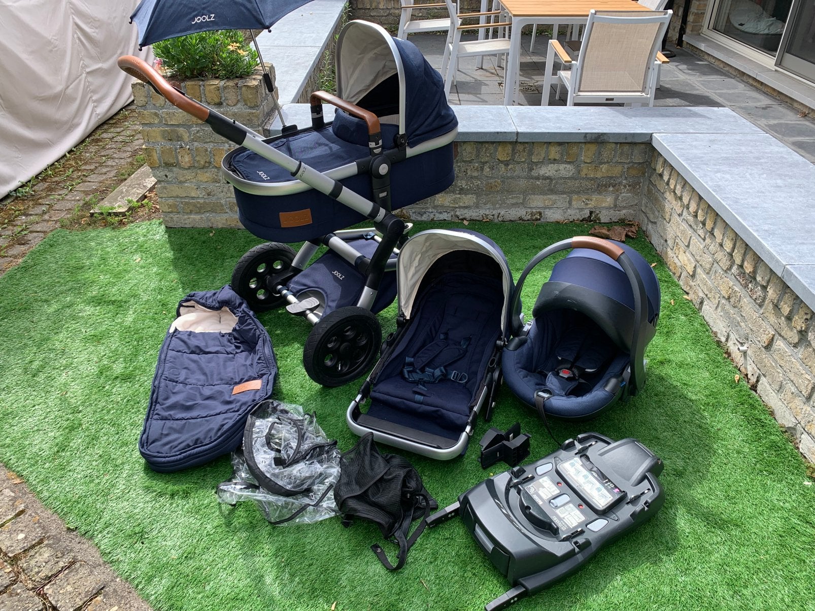 Joolz 3 in 1 kinderwagen, Enfants & Bébés, Poussettes & Combinaisons, Autres marques, Pneus, Enlèvement, Utilisé