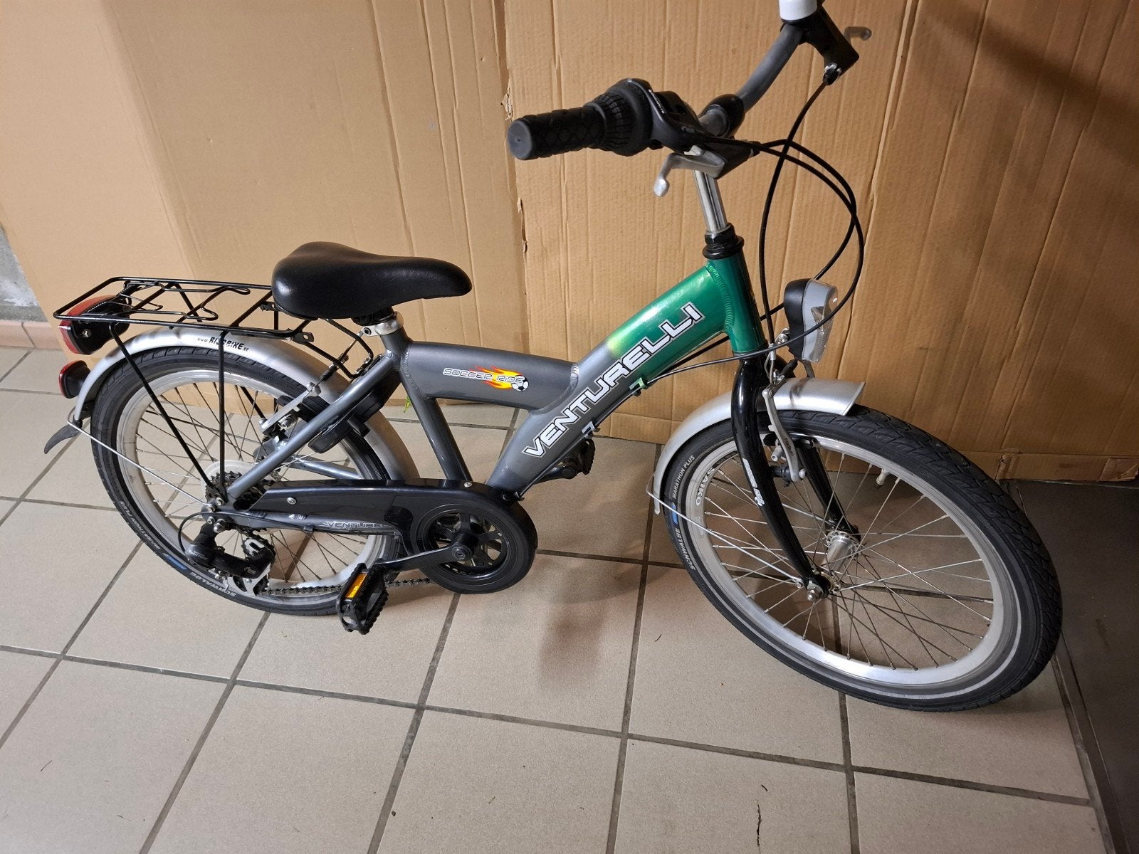 Venturelli robusto 20 inch, Ophalen, Velgrem, Versnellingen, Zo goed als nieuw