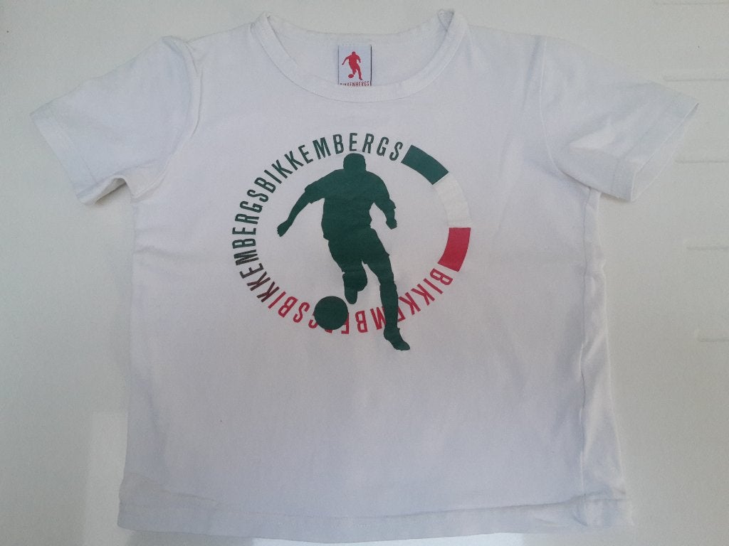 Wit T-shirtje Dirk Bikkembergs, maat XS, als nieuw, Ophalen of Verzenden, Zo goed als nieuw, Shirt of Longsleeve, Dirk Bikkembergs