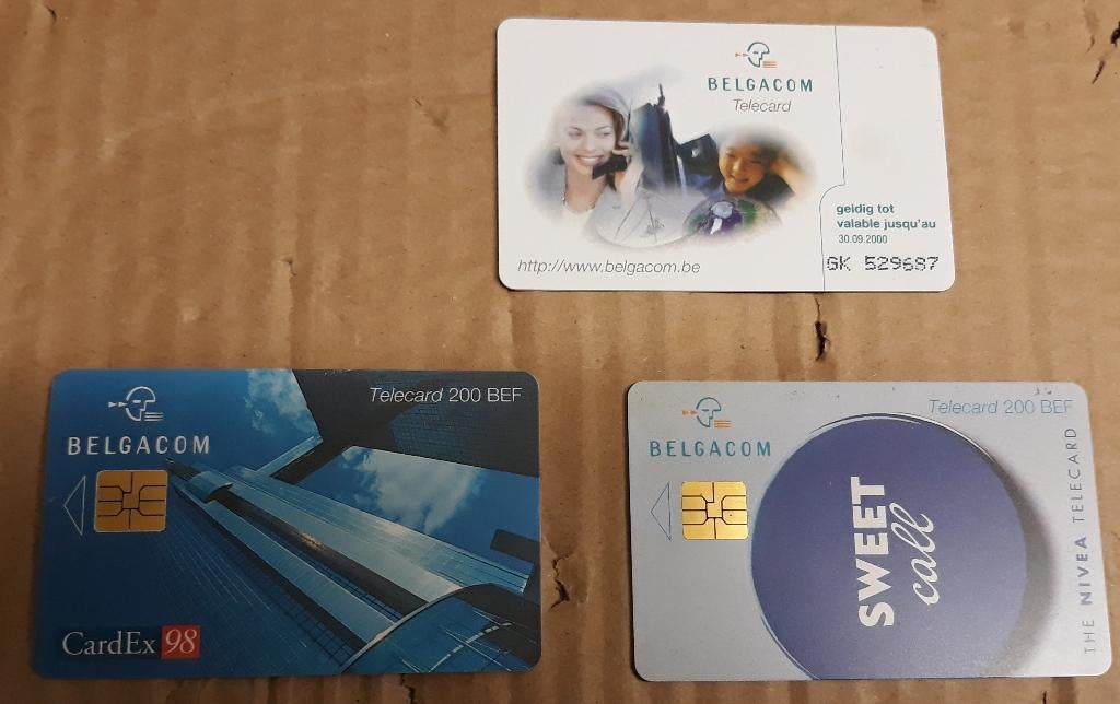 Belgacom telekaart, Verzenden