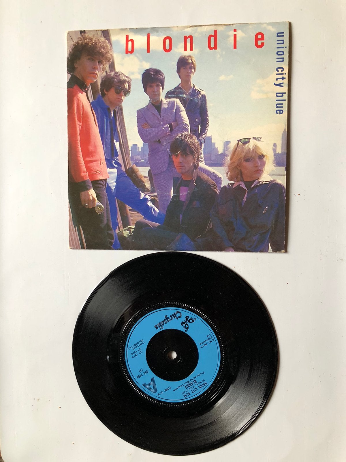 Blondie: union city blue (1979), Verzenden, Zo goed als nieuw