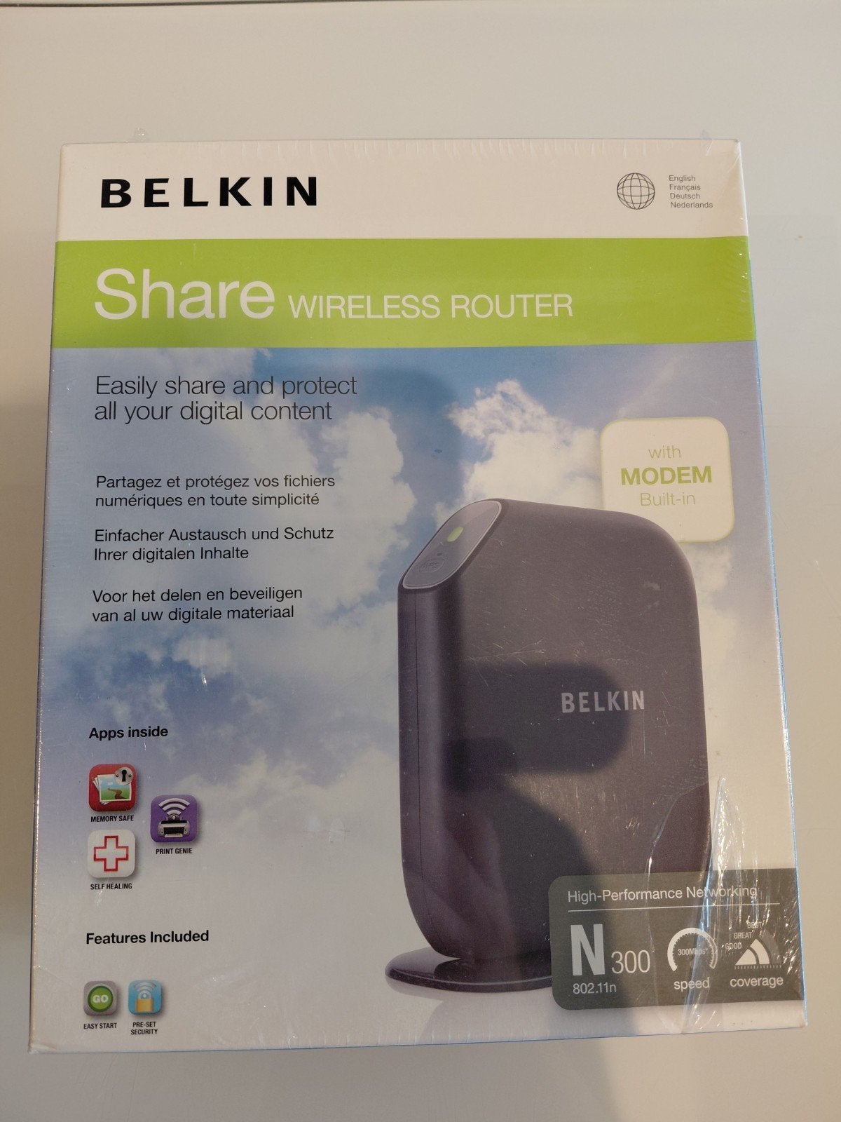 Nieuwe Belkin F7D3402ED, Computers en Software, Ophalen of Verzenden, Nieuw