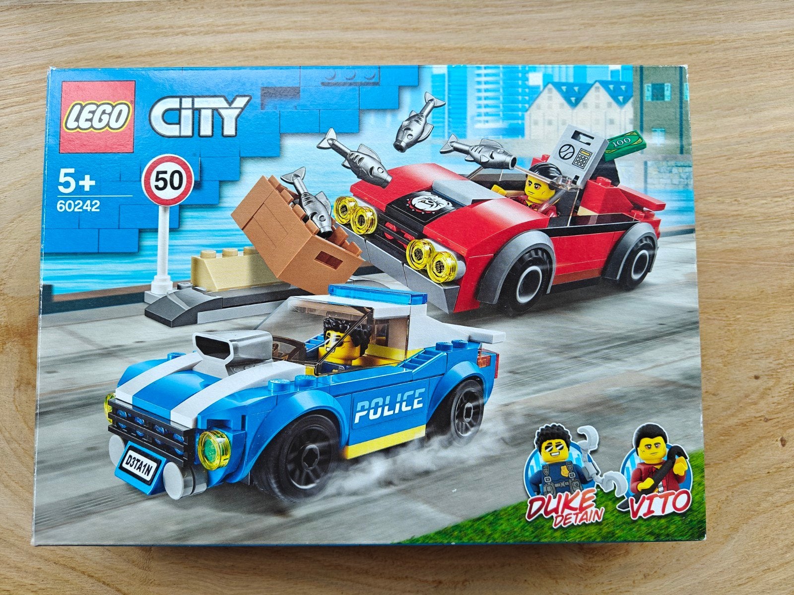 Lego city Politieachtervolging, City, Lego, Enlèvement, Utilisé