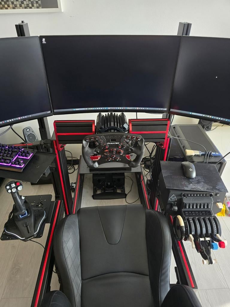 Fanatec DD+ 18Nm + Pedals + F1 steering wheel, Auto's, Mercedes-Benz, Particulier, ABS, Ophalen