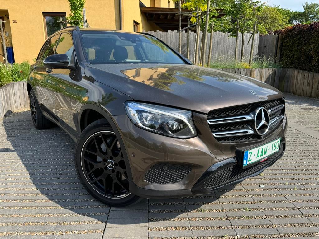 Mercedes GLC 220 d 4 matic, Automaat, 4 cilinders, Bruin, Leder