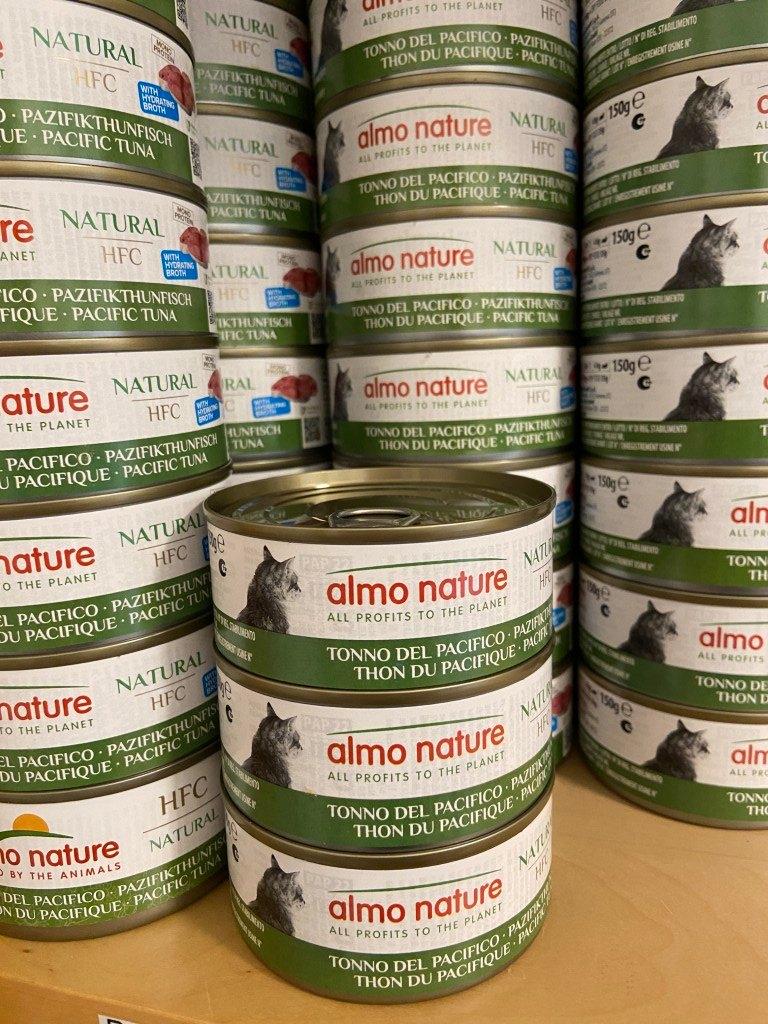 59 boîtes de nourriture pour chats Almo Nature HFC 150 g, Envoi, Chat