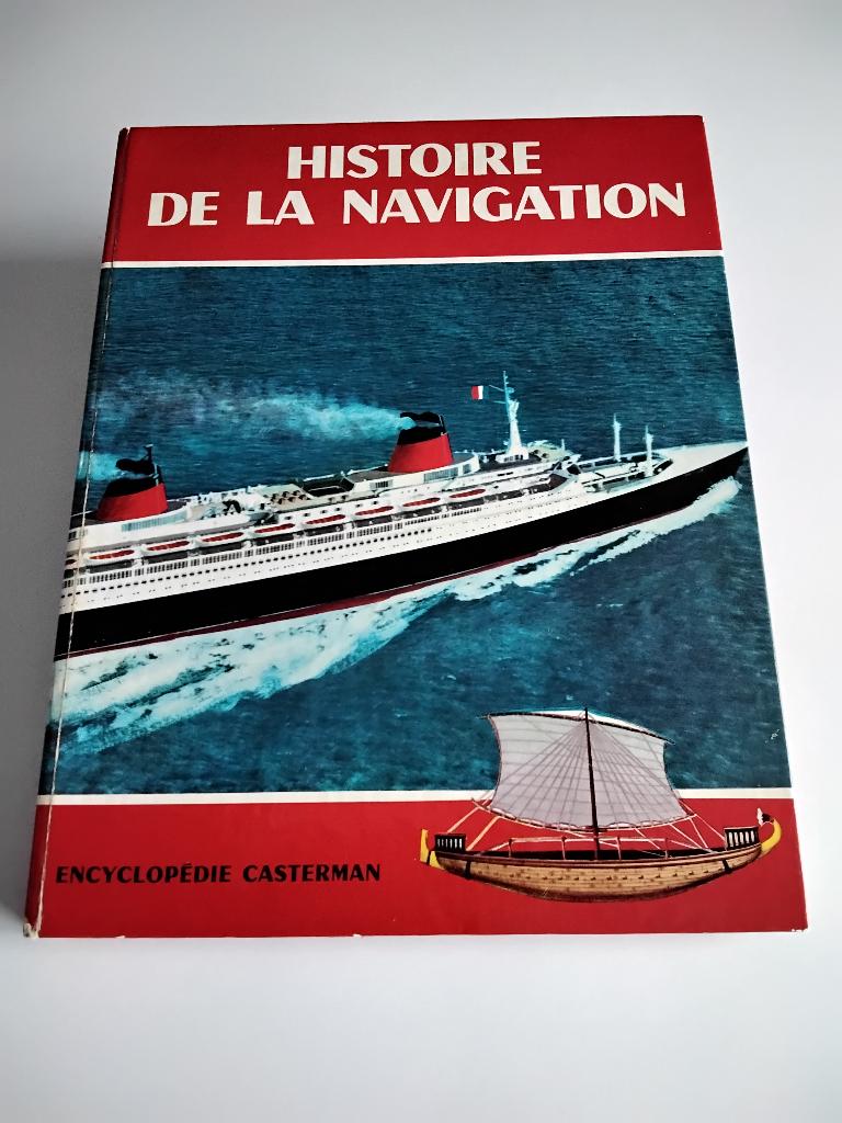 Encyclopedie: GESCHIEDENIS VAN DE NAVIGATIE E.Casterman 1968, Boeken, Encyclopedieën, Gelezen, Ophalen of Verzenden, Los deel