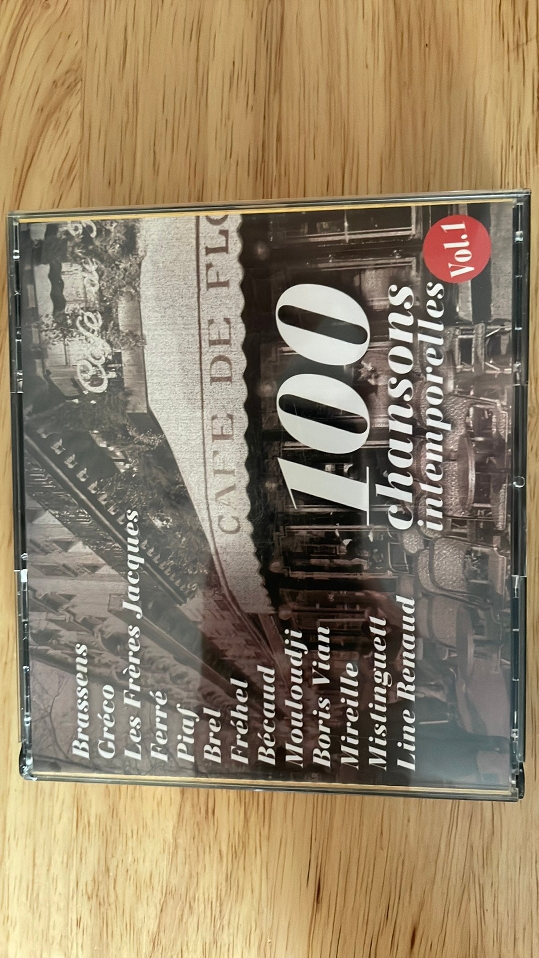 Cd van 100 chansons intemporelles, Cd's en Dvd's, Cd's | Verzamelalbums, Ophalen, Zo goed als nieuw