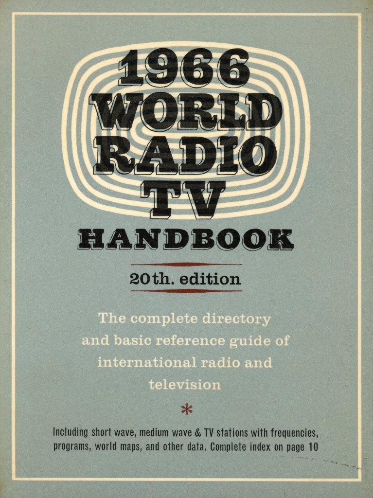 World Radio TV Handbook 1966, Boeken, Hobby en Vrije tijd, Gelezen, J.M. Frost, Ophalen of Verzenden, Overige onderwerpen