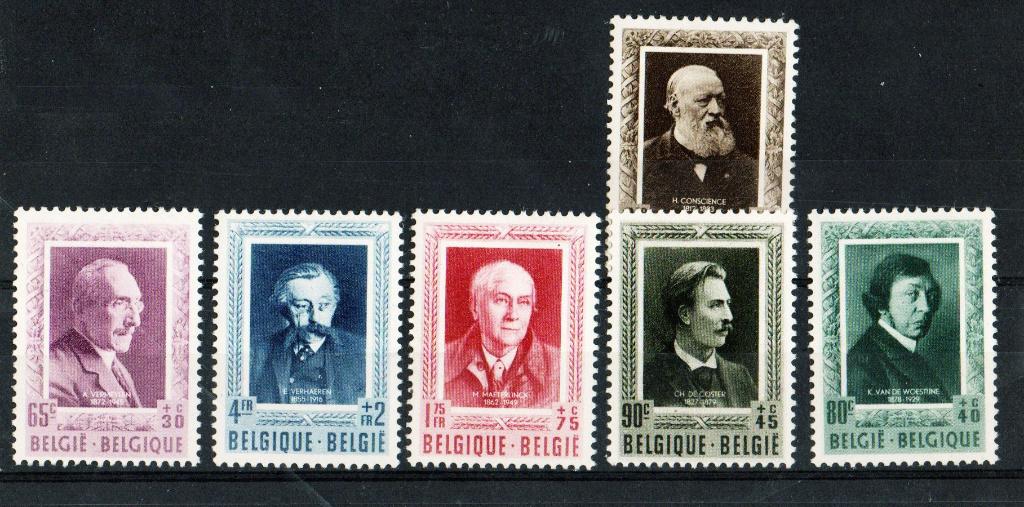 Belgique série No 892/97 en neufs xx  Cote 120 €, Enlèvement ou Envoi, Non oblitéré