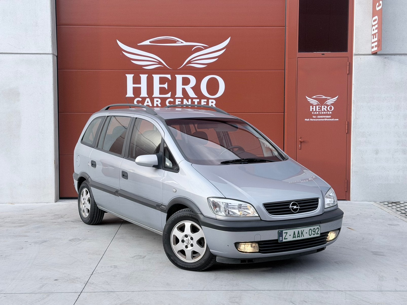 Opel Zafira 1.6i Benzine Euro 4 - 7 Zitplaatsen