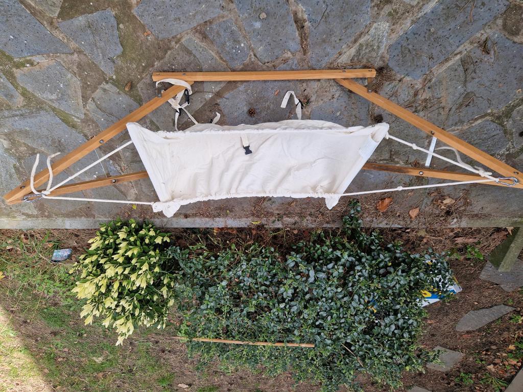 Baby hangmat met houten staander amazones koala, Jardin & Terrasse, Hamacs, Utilisé, Une personne, Pliant, Pliable, Extérieur