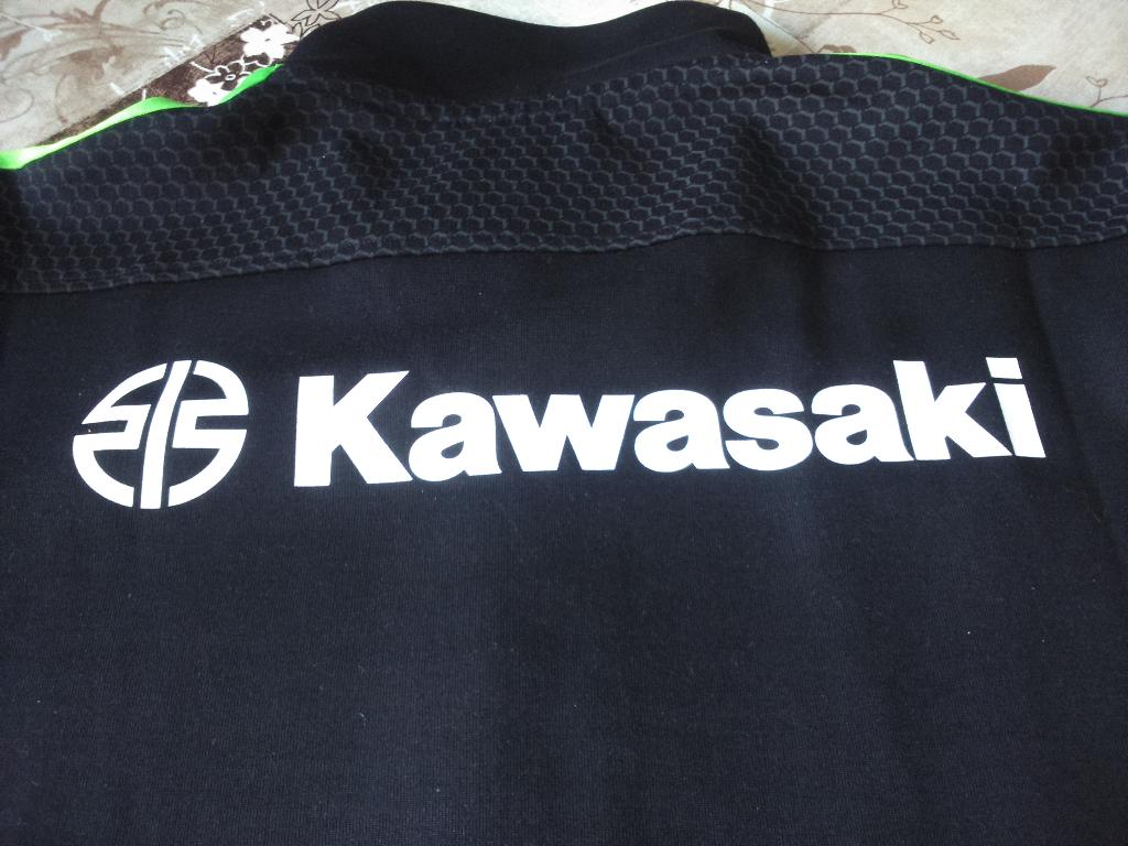 KAWASAKI HOODIE/SWEATSHIRT MET RITS - MAAT XL - NIEUWSTAAT, Enlèvement ou Envoi, Neuf, sans ticket, Manteau | tissu, Kawasaki