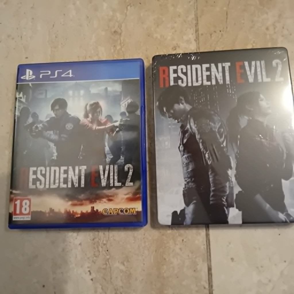 Resident Evil 2 + Steelbook (sealed) voor Ps4, Consoles de jeu & Jeux vidéo, 1 joueur, À partir de 18 ans, Comme neuf, Autres genres